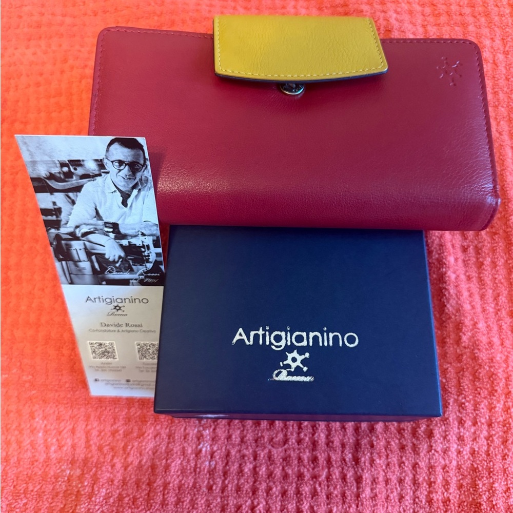 Artigianino Roma Colorful Leather Wallet